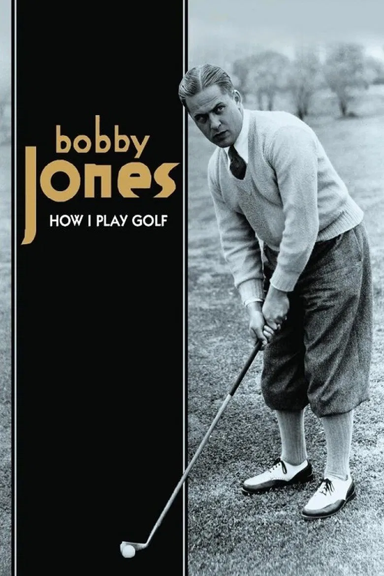 How I Play Golf, by Bobby Jones No. 5: 'The Medium Irons' poster background