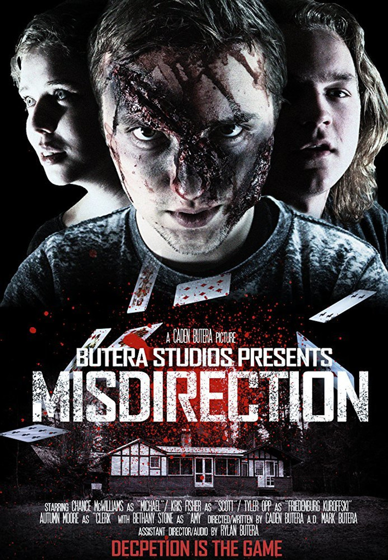 Misdirection: The Horror Comedy poster background