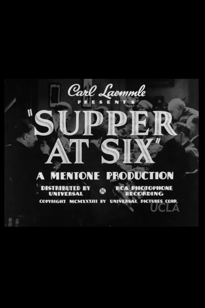 Supper at Six poster background