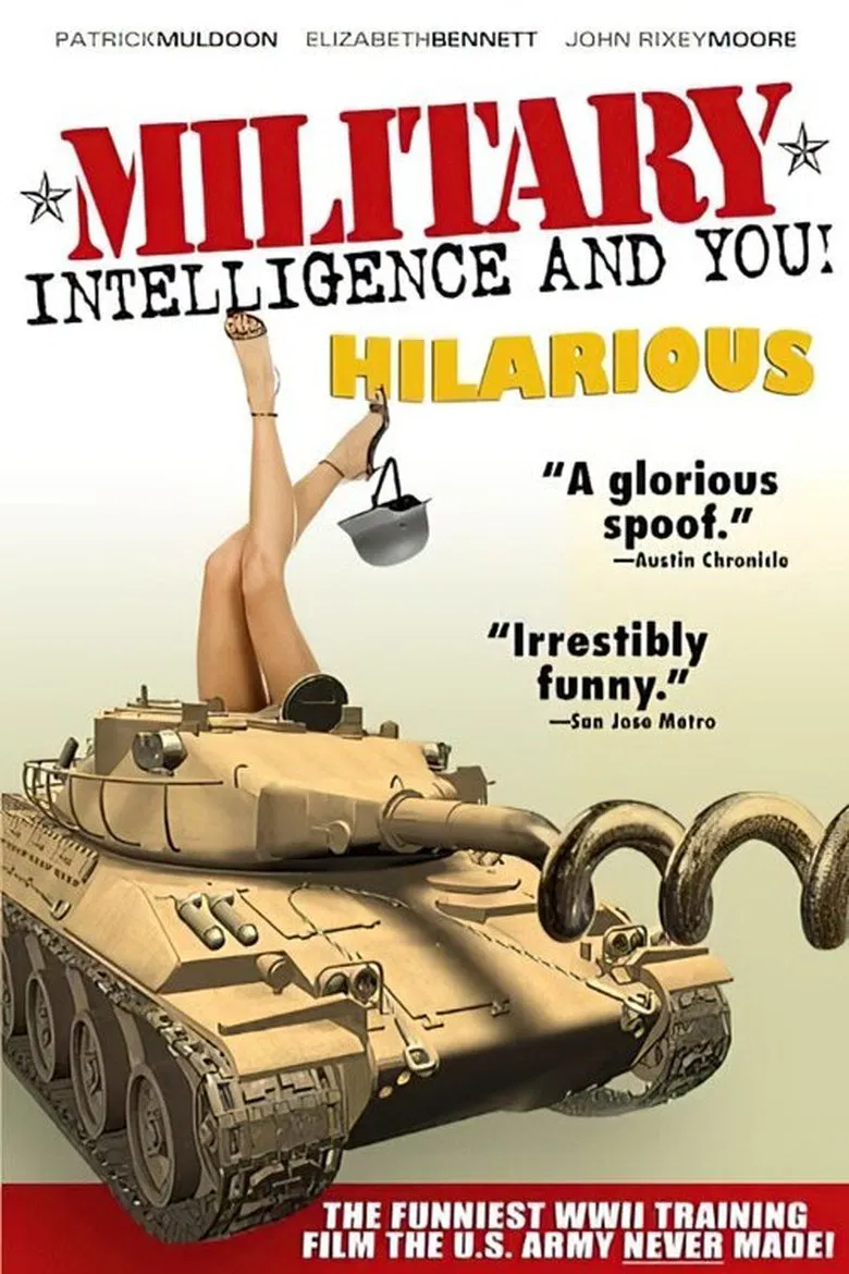 Military Intelligence and You! poster background
