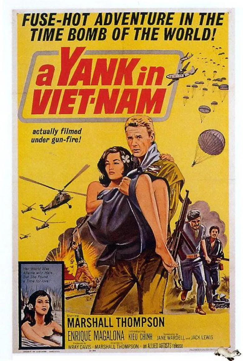 A Yank in Viet-Nam poster background
