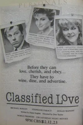 Classified Love poster background