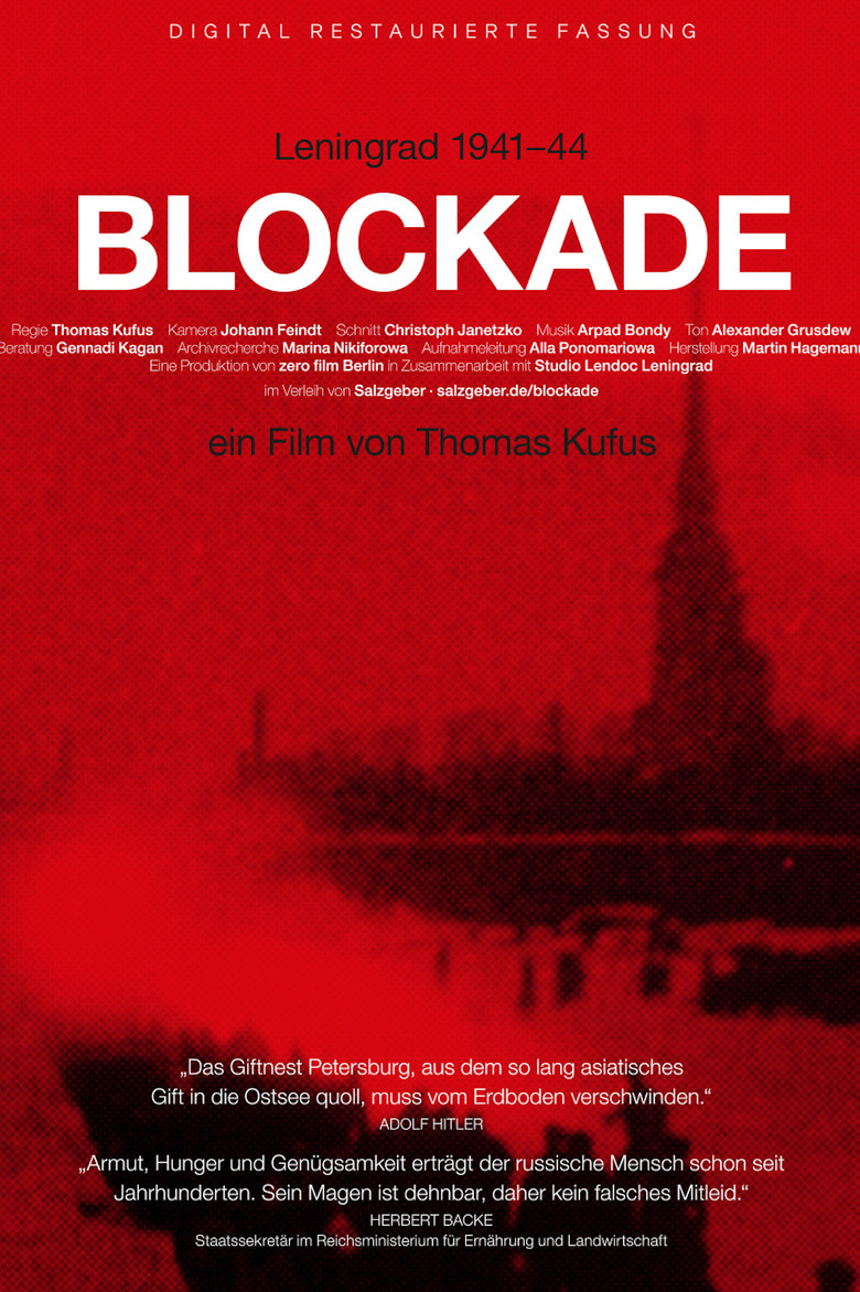 Blockade poster background