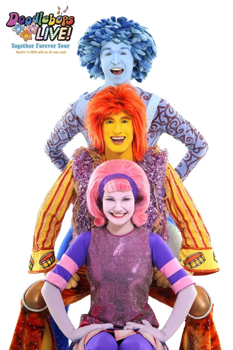 Rock & Bop With The Doodlebops poster background