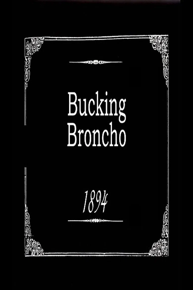 Bucking Broncho poster background