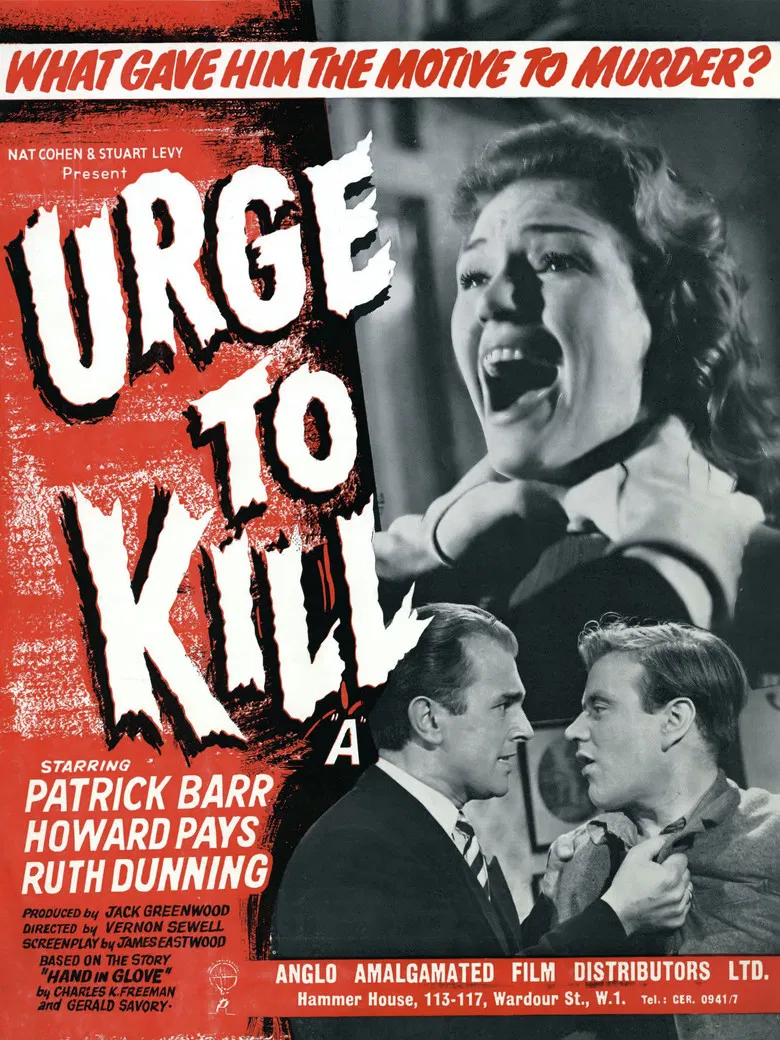 Urge to Kill poster background