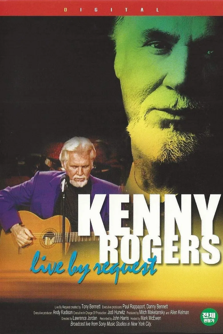 Kenny Rogers: Live By Request poster background