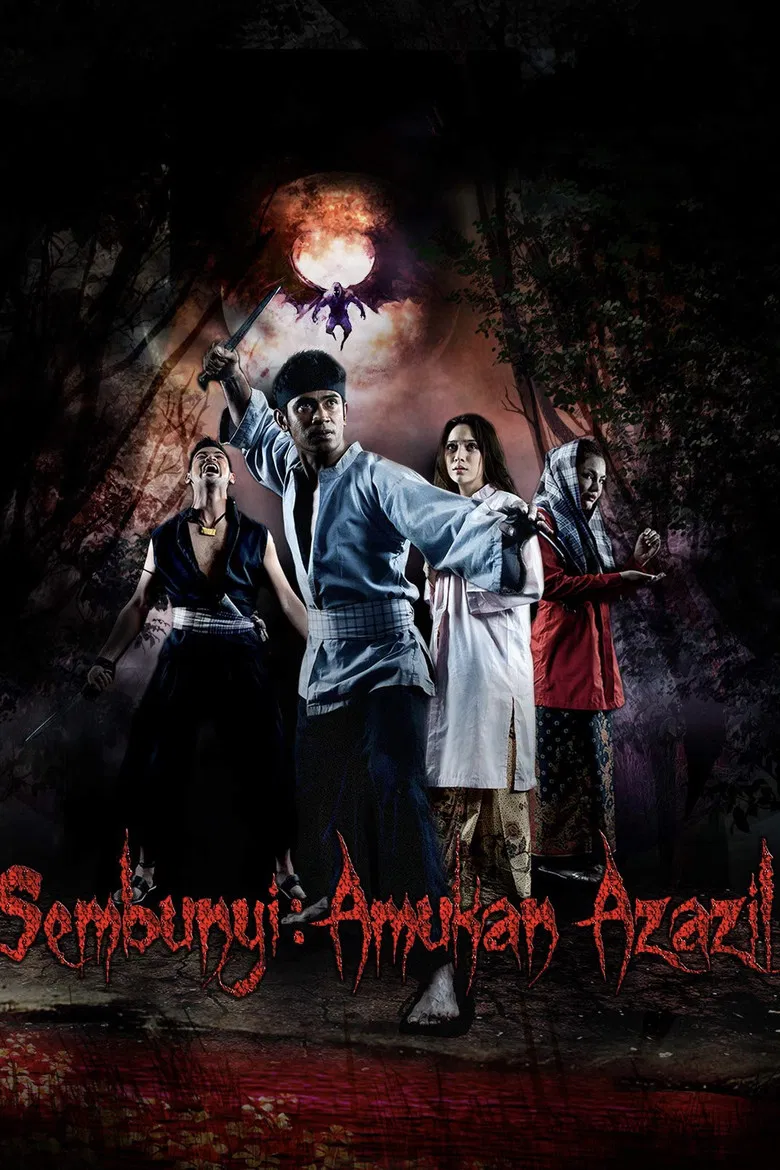 Sembunyi: Amukan Azazil poster background