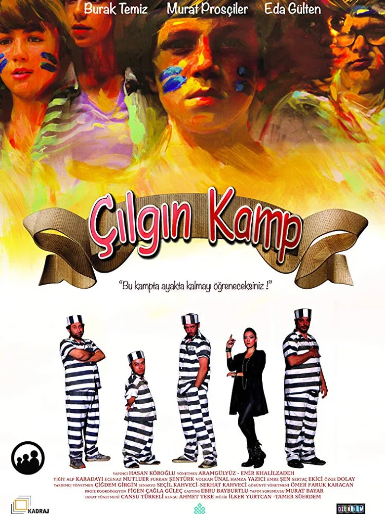 Çılgın Kamp poster background