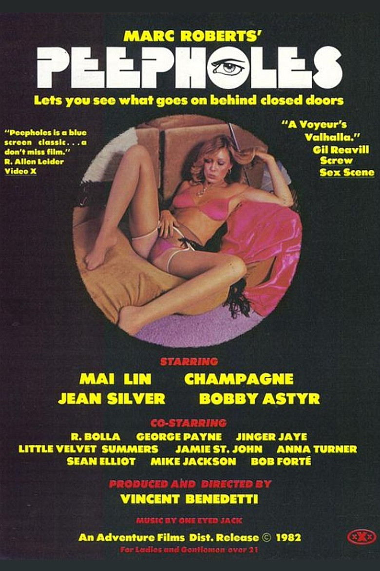 Peepholes poster background