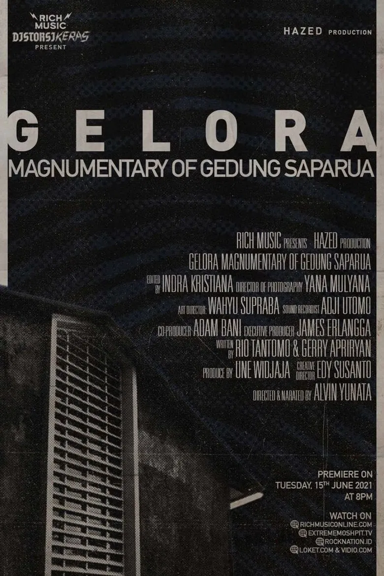 Gelora: Magnumentary Of Gedung Saparua poster background