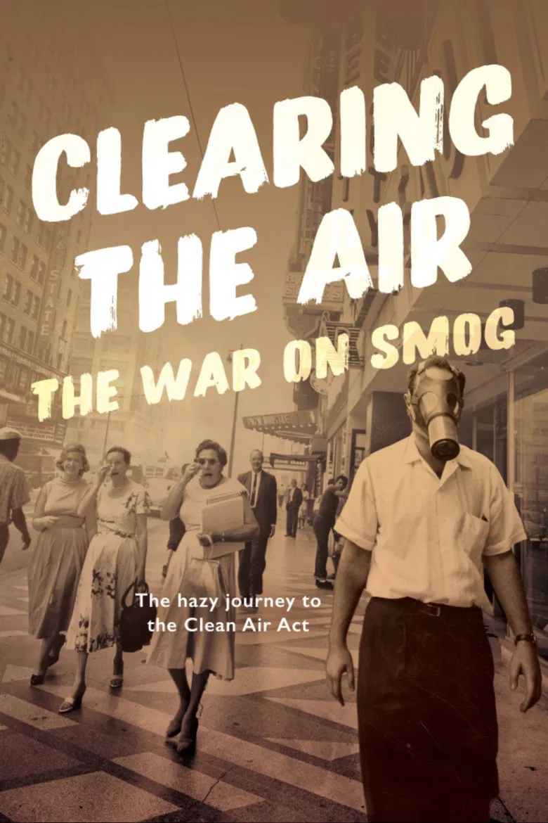 Clearing the Air: The War on Smog poster background