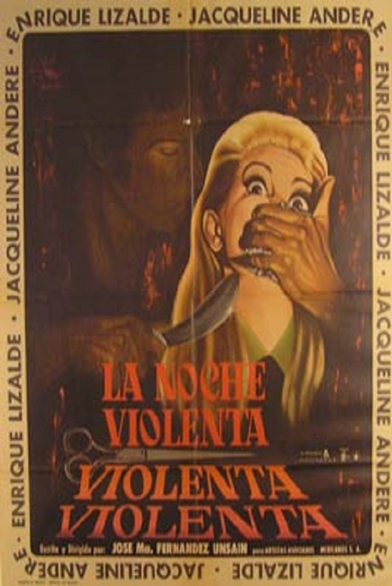 La noche violenta poster background
