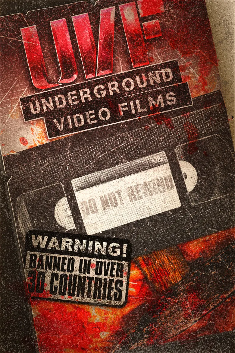 U.V.F: Underground Video Films poster background