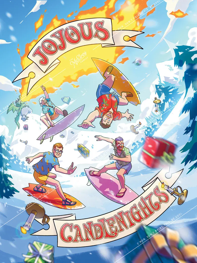 The Candlenights 2023 Special poster background