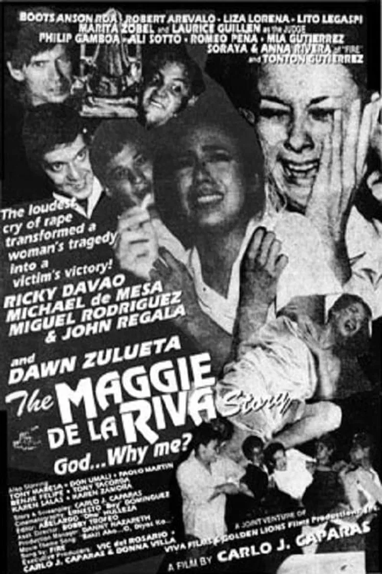 The Maggie dela Riva Story (God... Why Me?) poster background