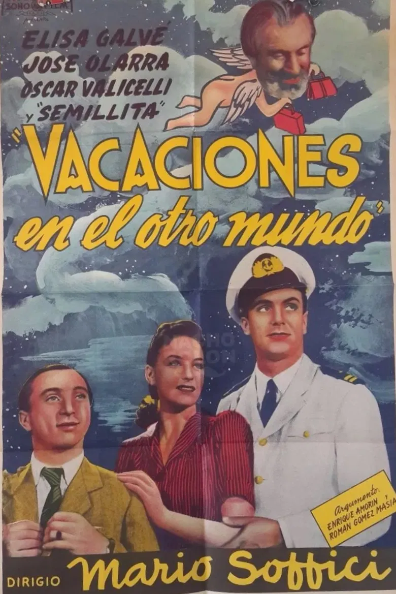 Vacaciones en el otro mundo poster background