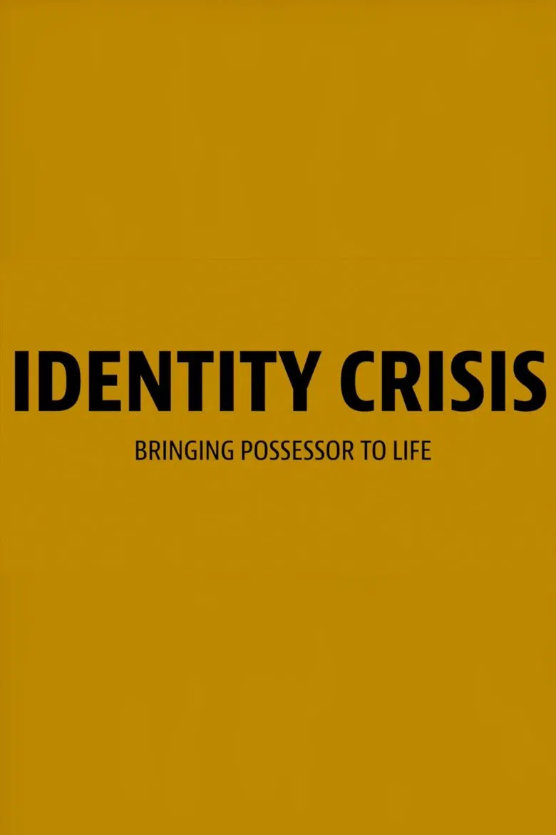 Identity Crisis: Bringing Possessor to Life poster background