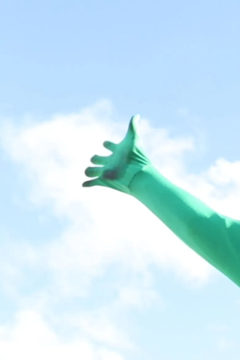 The Green Screen Man poster background