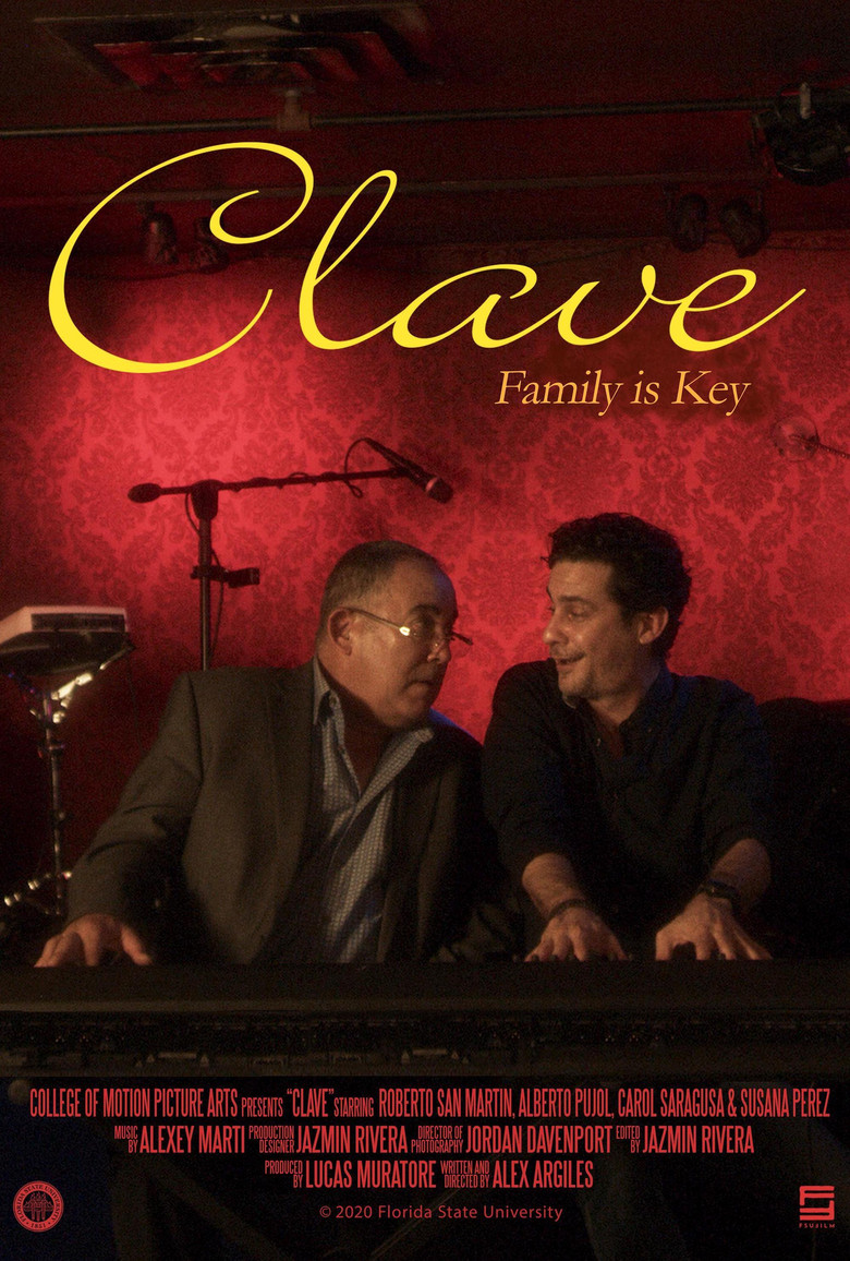 Clave poster background