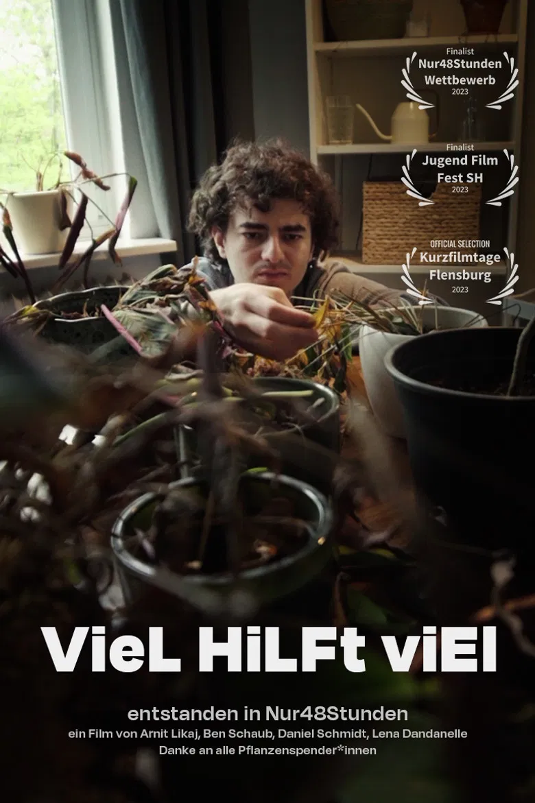 viel hilft viel poster background