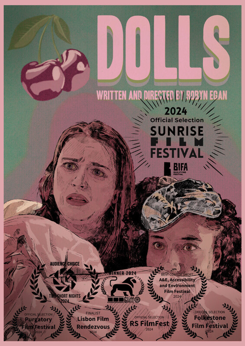 Dolls poster background