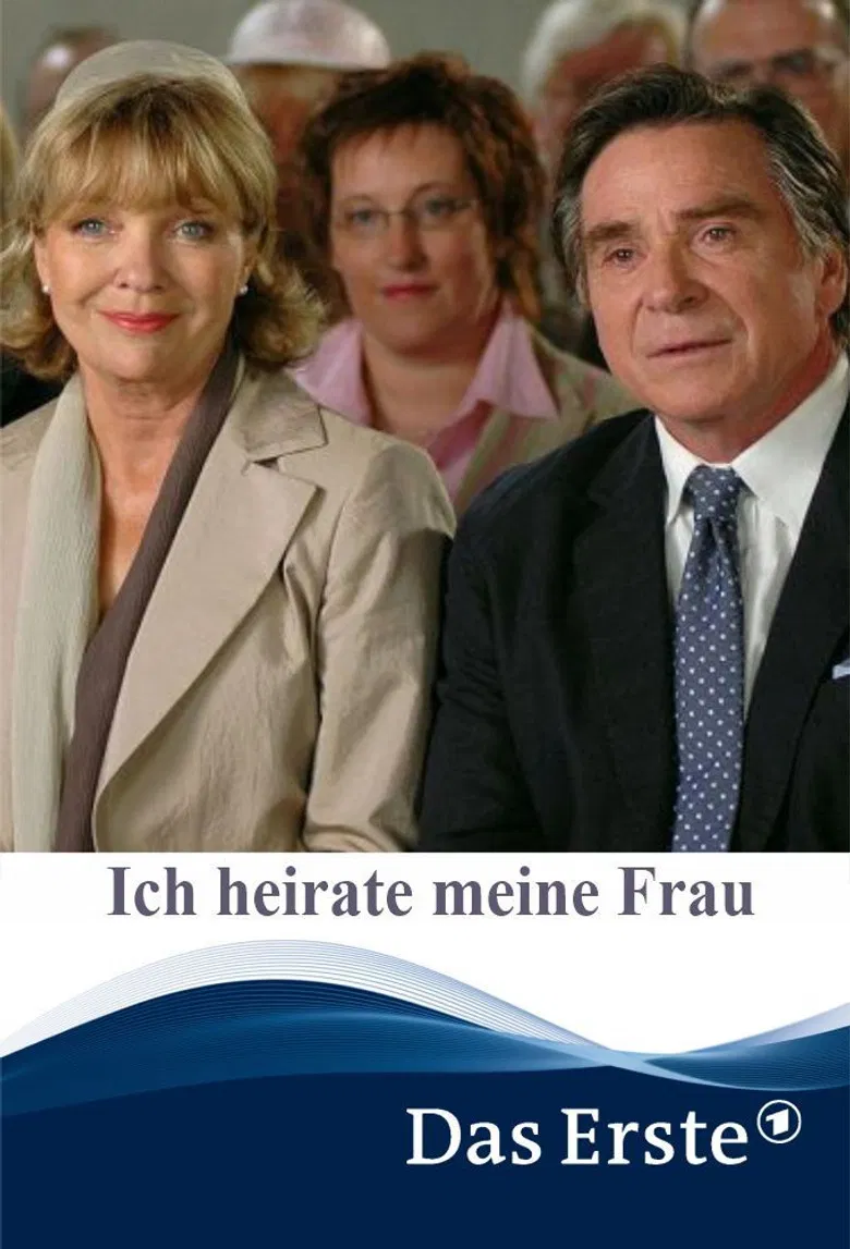 Ich heirate meine Frau poster background