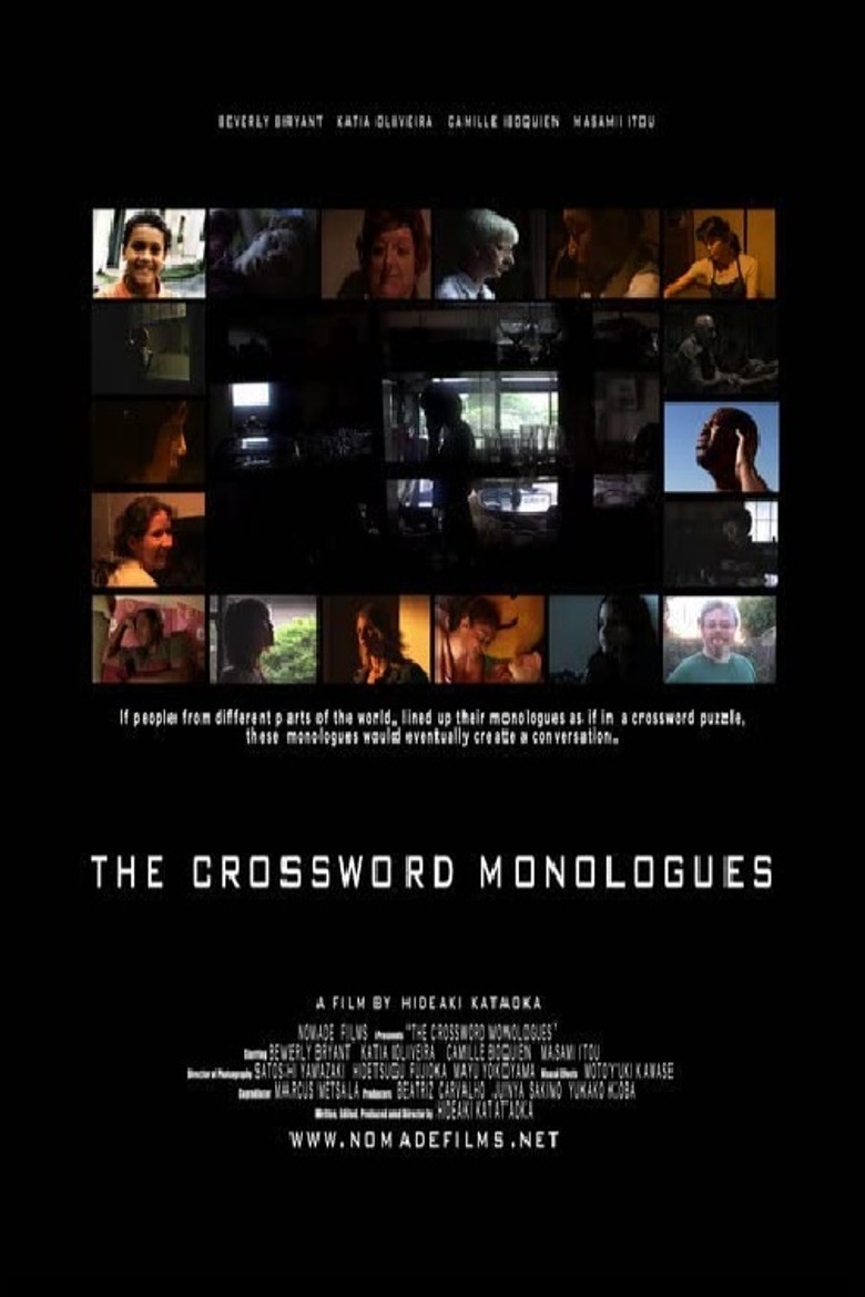 Crossword Monologues poster background