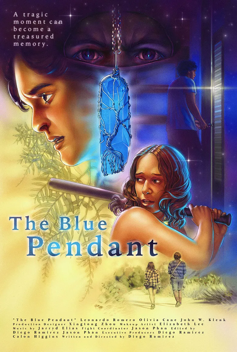 The Blue Pendant poster background