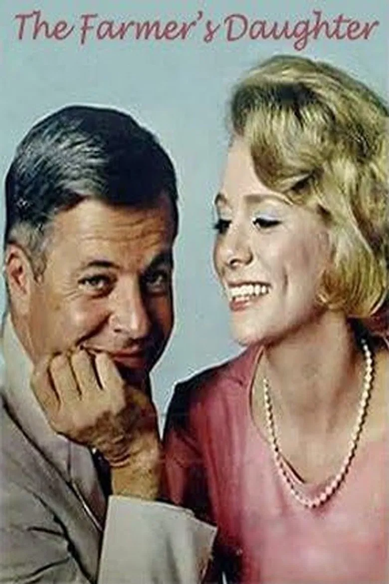 The Farmer's Daughter poster background