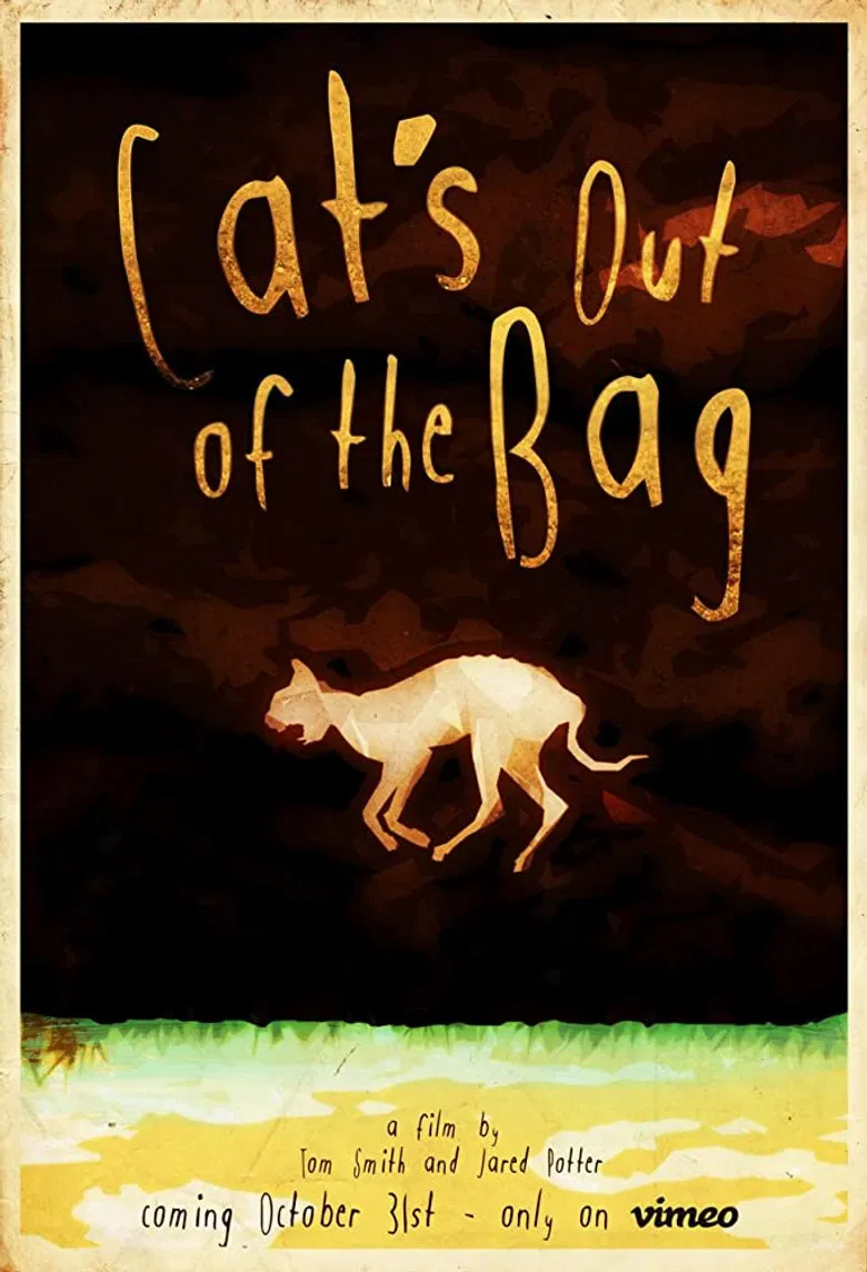 Cat's Out of the Bag poster background