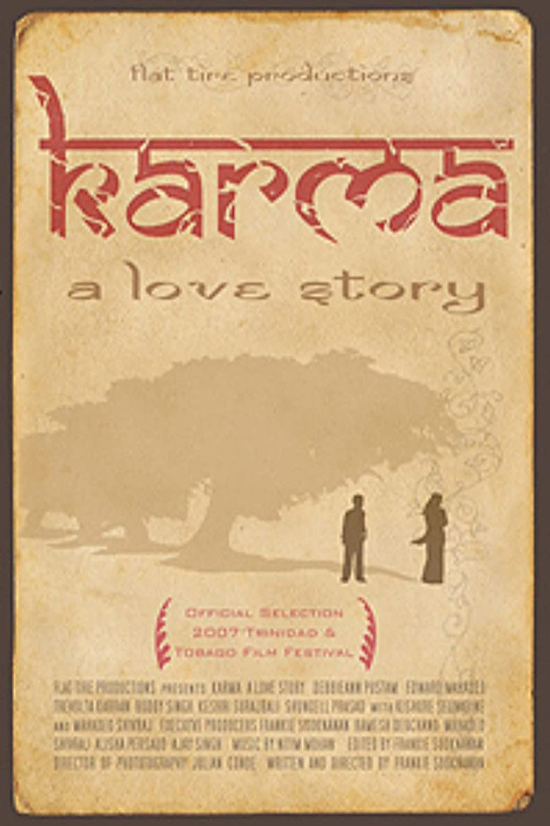 Karma: A Love Story poster background