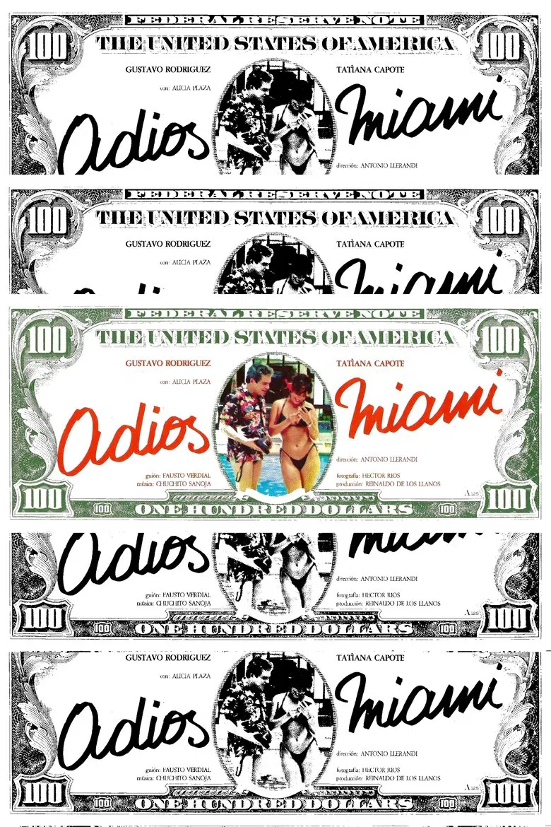 Adiós, Miami poster background