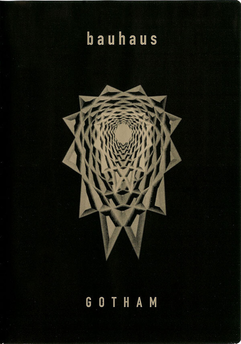 Bauhaus: Gotham poster background