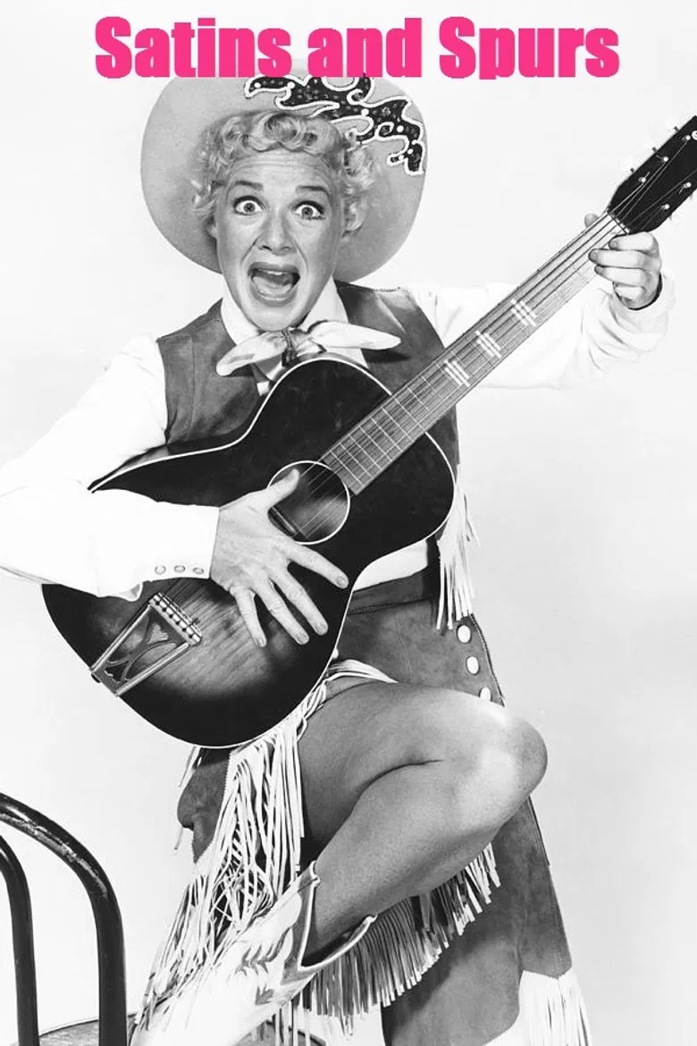 Satins and Spurs poster background