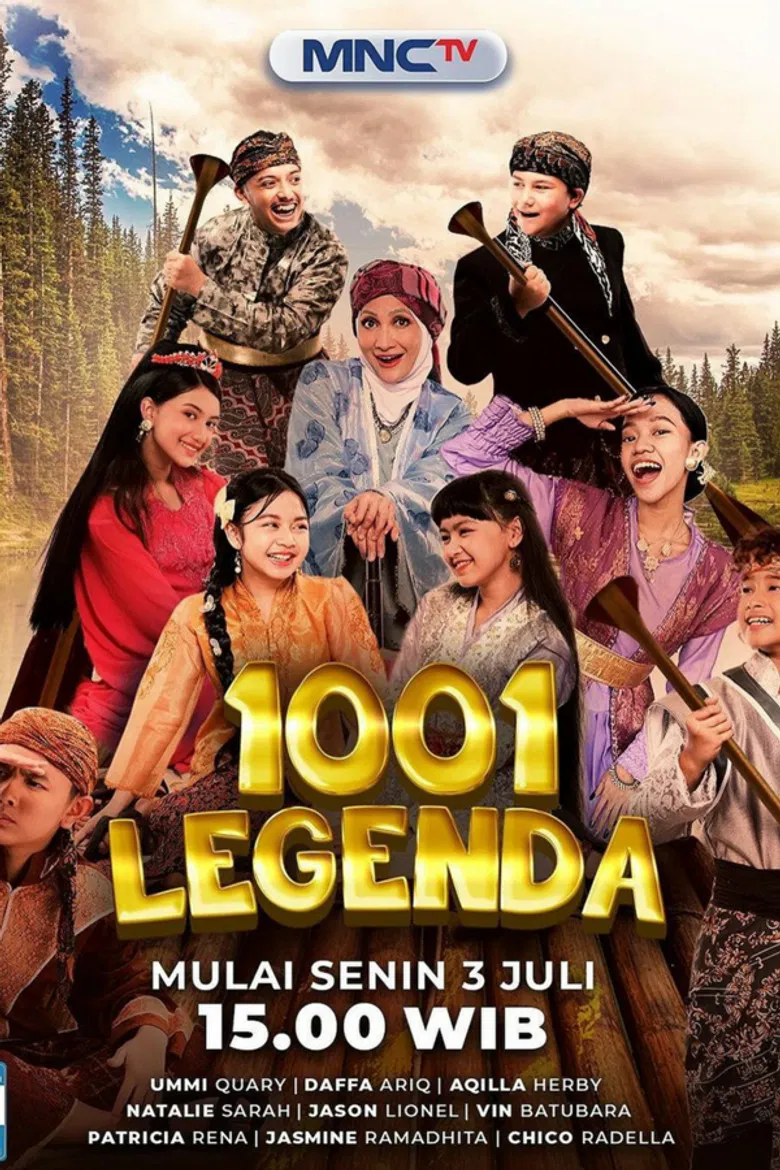 1001 Legenda poster background