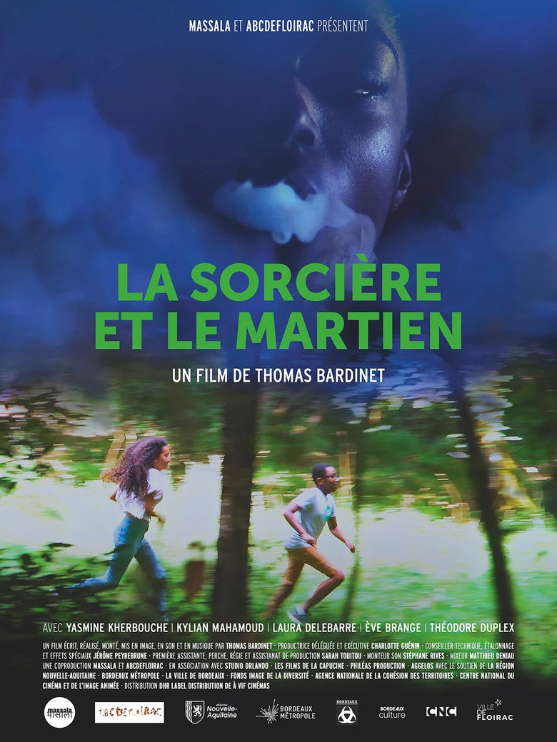 La sorcière et le martien poster background