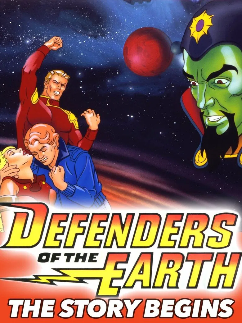 Defenders of the Earth: The Story Begins poster background