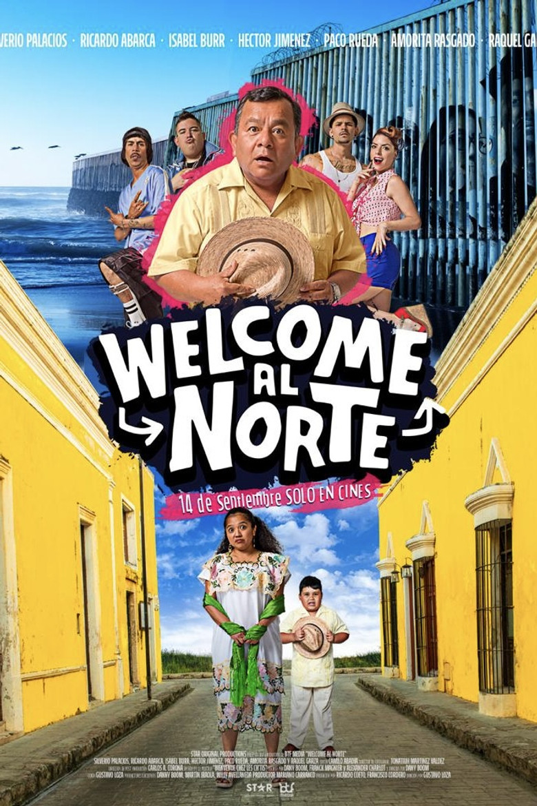 Welcome al Norte poster background
