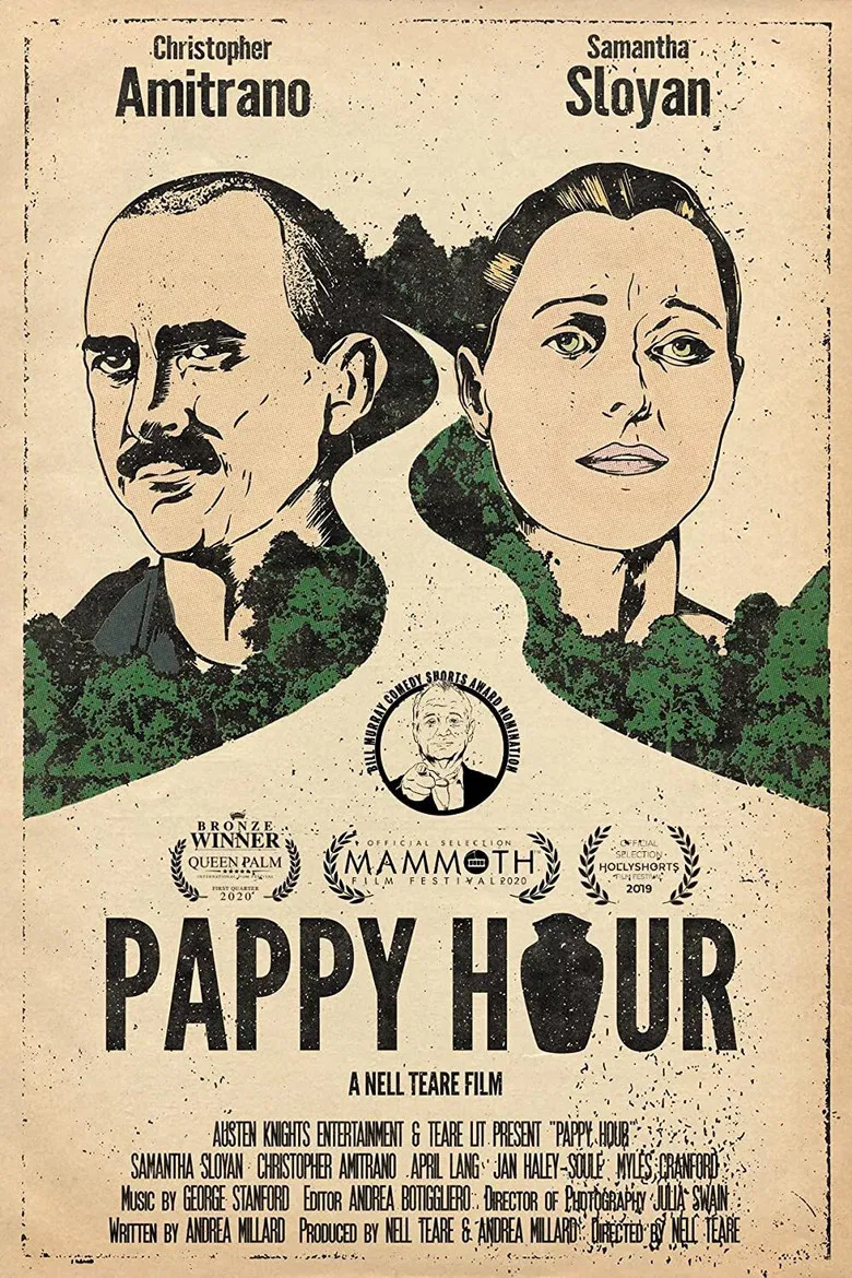 Pappy Hour poster background