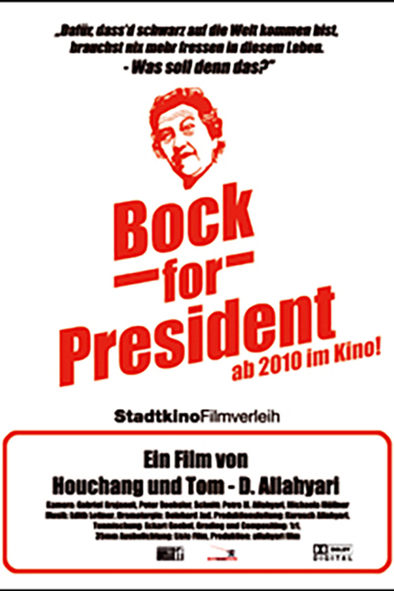 Bock for President poster background