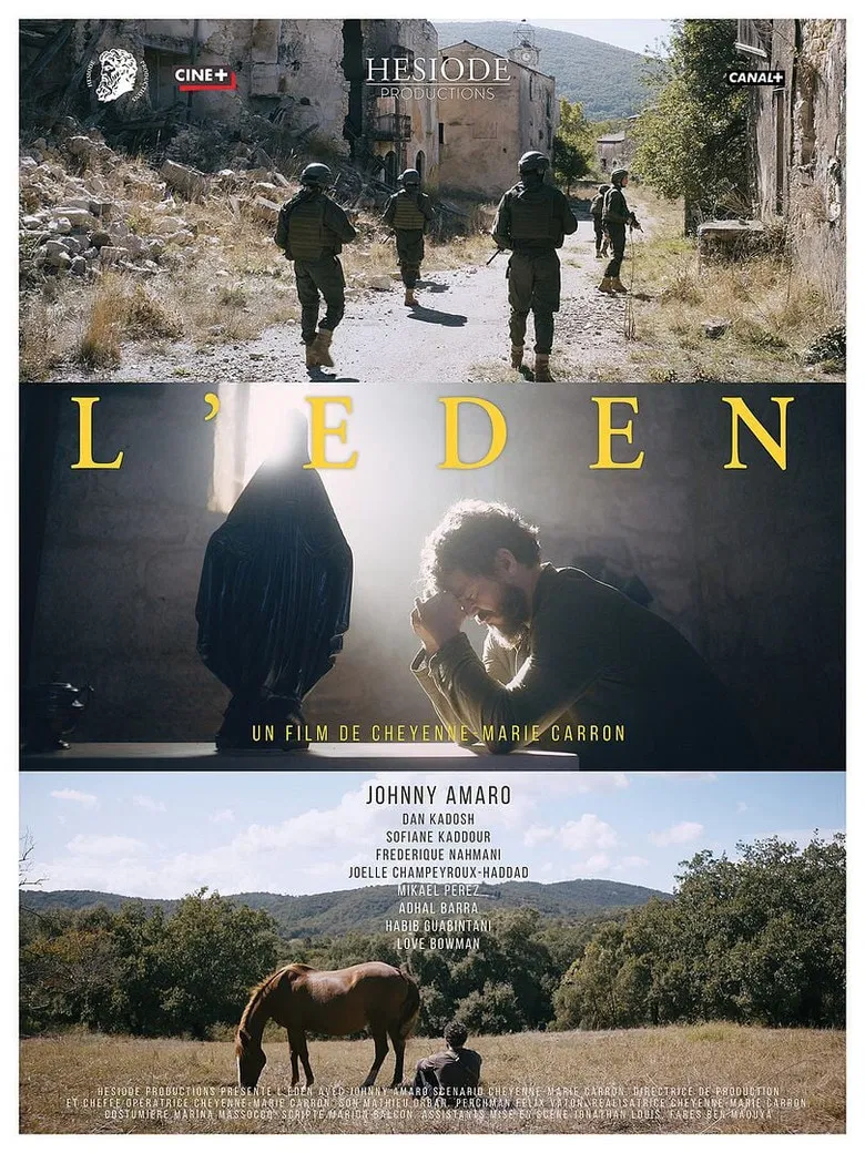 L'Eden poster background
