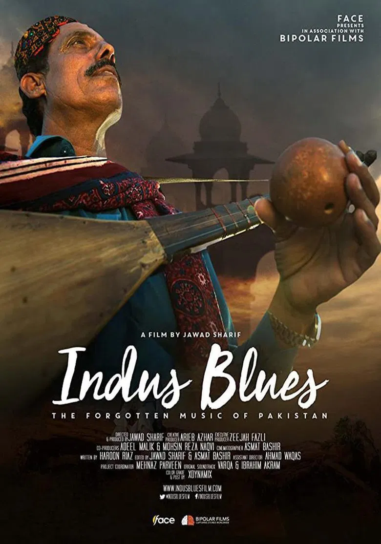 Indus Blues poster background