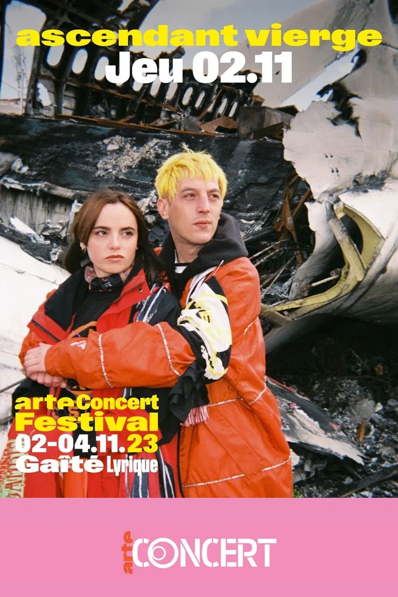 Ascendant Vierge - Arte Concert Festival 2023 poster background