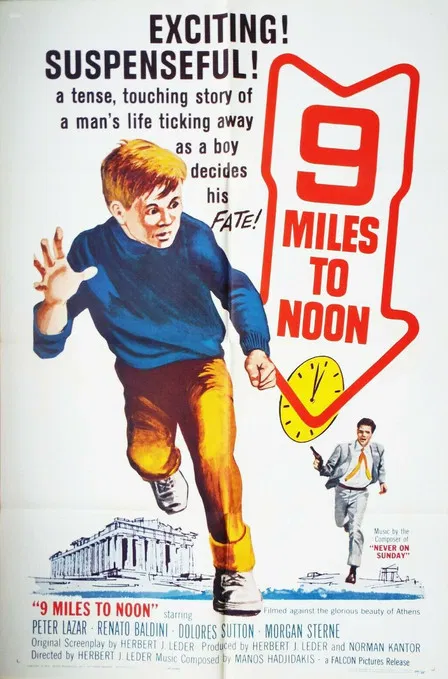 Nine Miles to Noon poster background