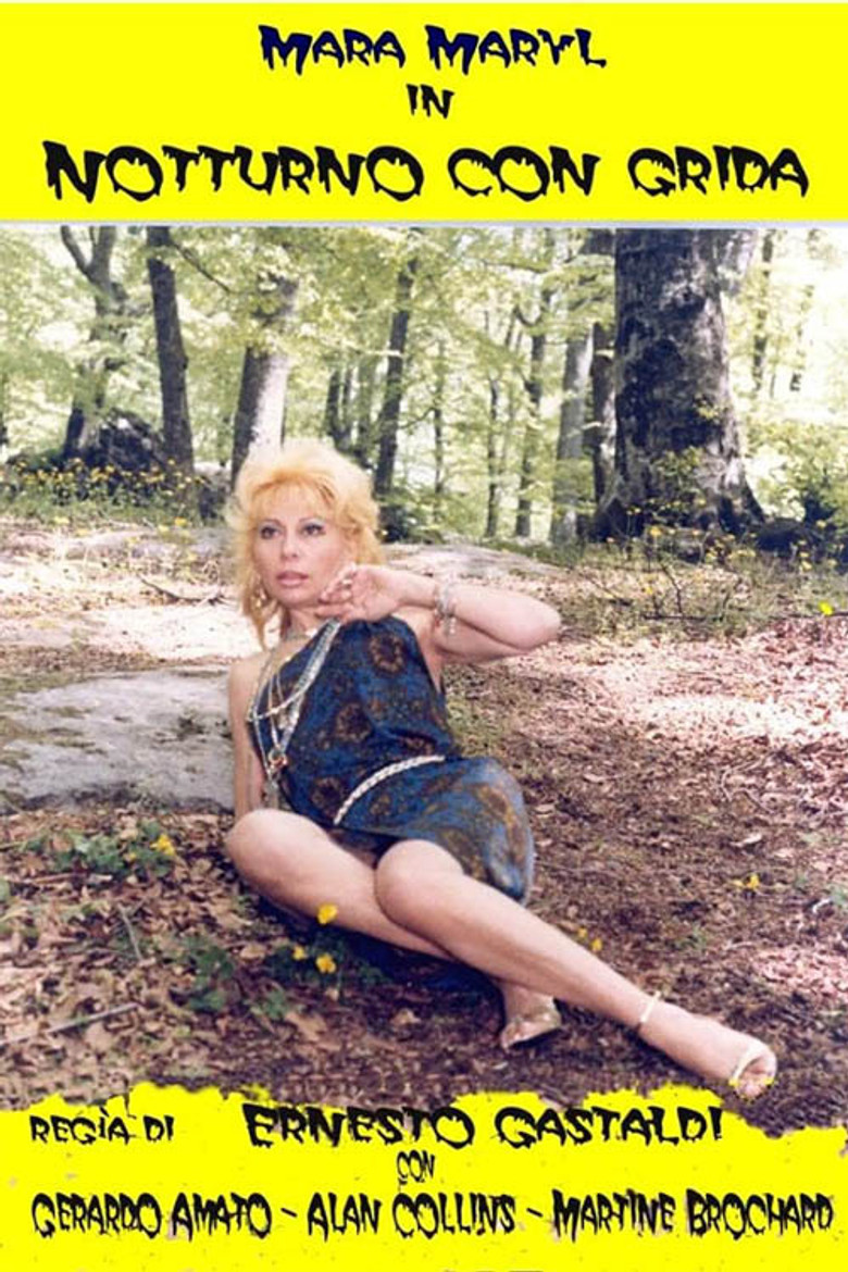 Screams in the Night poster background