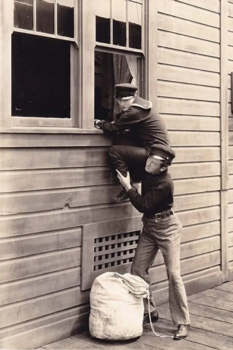 Waterfront poster background