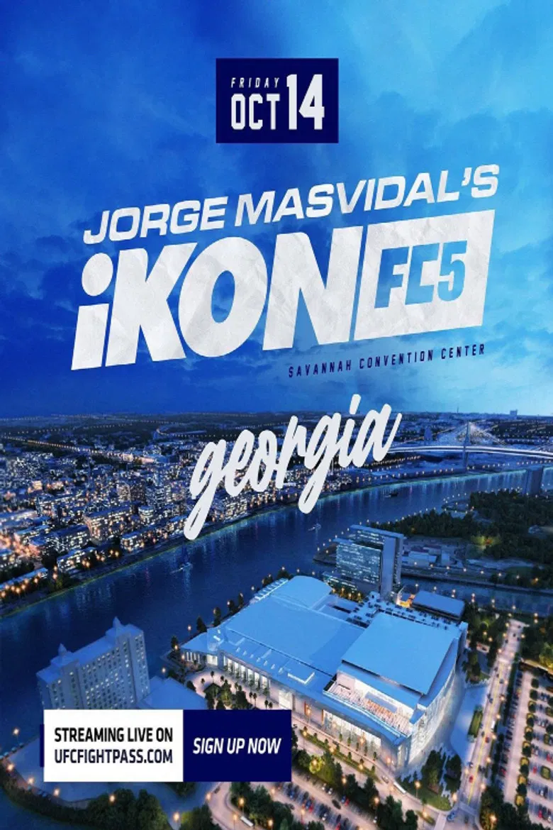 Jorge Masvidal's iKON FC 5: Renfro vs. Irizarry poster background