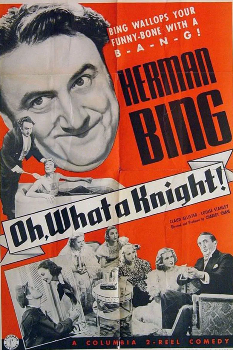 Oh, What a Knight! poster background