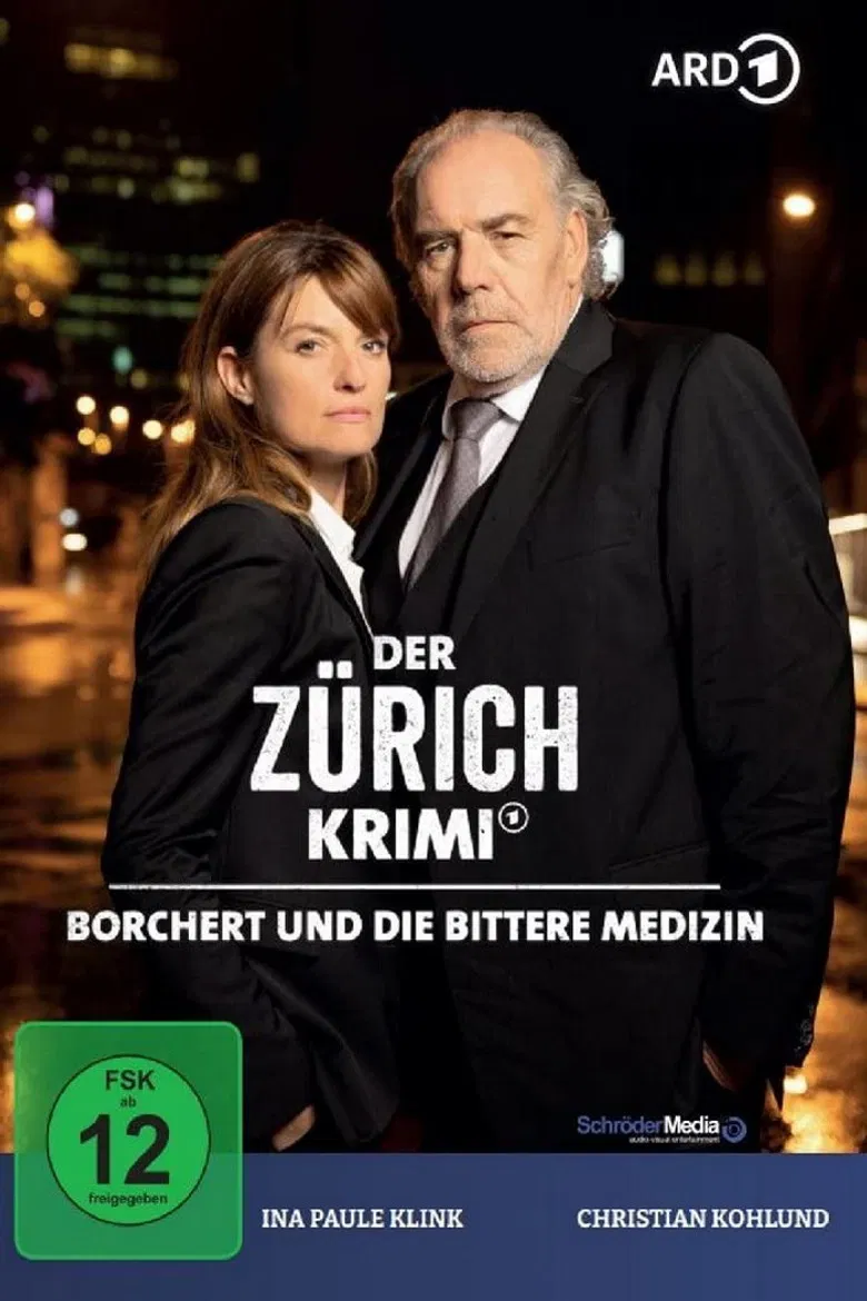 Money. Murder. Zurich.: Borchert and the bitter medicine poster background
